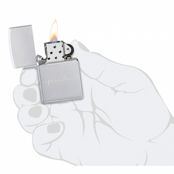 Запальничка Zippo 205 Freedom Design