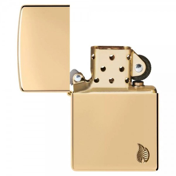 Запальничка бензинова ZIPPO Armor® High Polish Brass Flame Design Series Flame (46397)