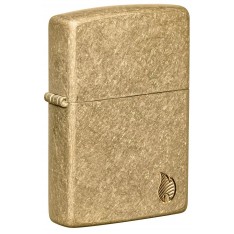 Запальничка бензинова ZIPPO Armor® Tumbled Brass Series Flame (46398)