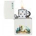 Запальничка бензинова ZIPPO Nature Retreat Design, білий (46474)