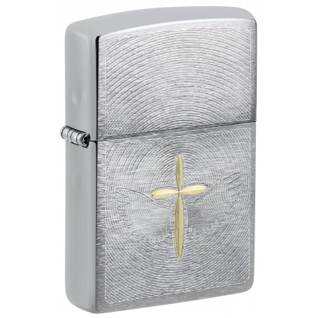 Зажигалка Zippo 200 Spiritual Cross Design 46479
