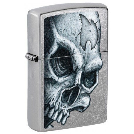 Зажигалка Zippo 207 Skull and Flame Design 46587