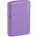 Запальничка Zippo 46681 ZL Classic Smoky Lavender Zippo Logo
