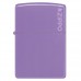 Запальничка Zippo 46681 ZL Classic Smoky Lavender Zippo Logo
