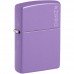 Запальничка Zippo 46681 ZL Classic Smoky Lavender Zippo Logo