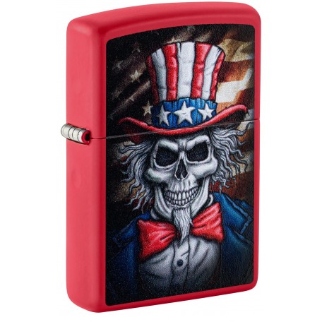 Запальничка Zippo 233 Uncle Sam Skull Design 46696