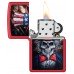 Запальничка Zippo 233 Uncle Sam Skull Design 46696