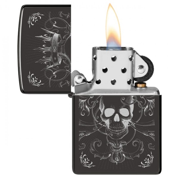 Запальничка Zippo 46699 Royal Skull Design
