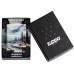 Запальничка бензинова ZIPPO Frozen Valley із покриттям 540 Color Matte біло-блакитний (46702)