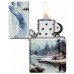 Запальничка бензинова ZIPPO Frozen Valley із покриттям 540 Color Matte біло-блакитний (46702)