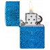Запальничка армована бензинова ZIPPO Armor® High Polish Blue Hamsa Design, блакитний полірований (46752)