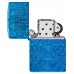 Запальничка армована бензинова ZIPPO Armor® High Polish Blue Hamsa Design, блакитний полірований (46752)