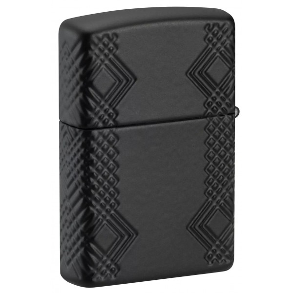 Запальничка армована бензинова ZIPPO Armor® Black Matte lMultiCut, матова, чорний (46775)