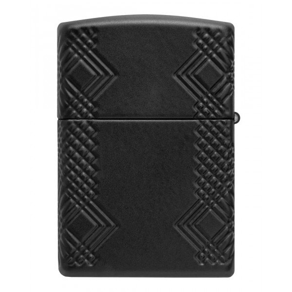 Запальничка армована бензинова ZIPPO Armor® Black Matte lMultiCut, матова, чорний (46775)