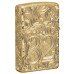 Запальничка армована бензинова ZIPPO Armor® Tumbled Brass 1932 Filigree Design, золотиста (46776)