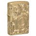 Запальничка армована бензинова ZIPPO Armor® Tumbled Brass 1932 Filigree Design, золотиста (46776)
