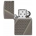 Запальничка армована бензинова ZIPPO Armor® Black Ice® MultiCut Photo Image 360 Elegant Dots Design, чорний лід (46812)