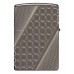 Запальничка армована бензинова ZIPPO Armor® Black Ice® MultiCut Photo Image 360 Elegant Dots Design, чорний лід (46812)