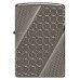Запальничка армована бензинова ZIPPO Armor® Black Ice® MultiCut Photo Image 360 Elegant Dots Design, чорний лід (46812)