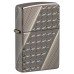 Запальничка армована бензинова ZIPPO Armor® Black Ice® MultiCut Photo Image 360 Elegant Dots Design, чорний лід (46812)
