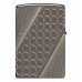 Запальничка армована бензинова ZIPPO Armor® Black Ice® MultiCut Photo Image 360 Elegant Dots Design, чорний лід (46812)