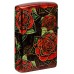 Запальничка бензинова ZIPPO Red Roses Design 540 Fusion чорний, червоний (46849)
