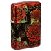 Запальничка бензинова ZIPPO Red Roses Design 540 Fusion чорний, червоний (46849)