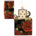 Запальничка бензинова ZIPPO Red Roses Design 540 Fusion чорний, червоний (46849)