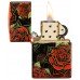 Запальничка бензинова ZIPPO Red Roses Design 540 Fusion чорний, червоний (46849)