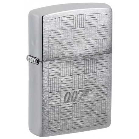 Запальничка бензинова ZIPPO James Bond 007® Tuxedo, матовий хром (46853)