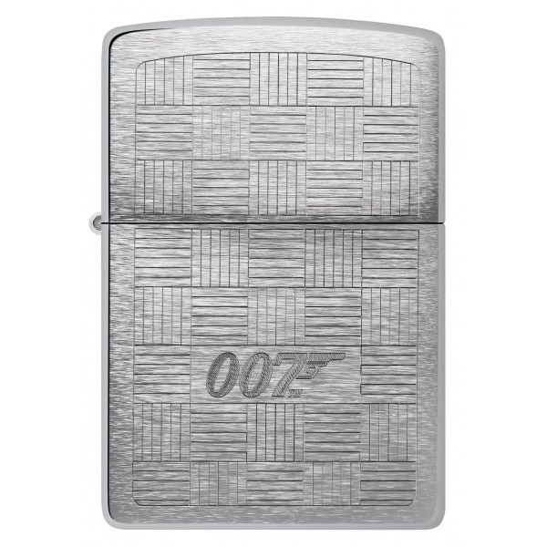 Запальничка бензинова ZIPPO James Bond 007® Tuxedo, матовий хром (46853)