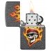 Зажигалка Zippo Rietveld® Flaming Skull Design 46933