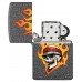Зажигалка Zippo Rietveld® Flaming Skull Design 46933