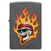 Запальничка Zippo Rietveld® Flaming Skull Design 46933
