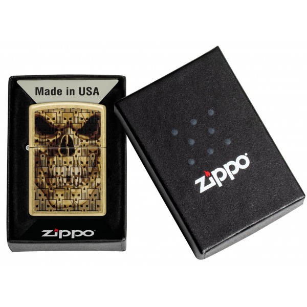 Зажигалка Zippo Skulls on Skulls Design 46937