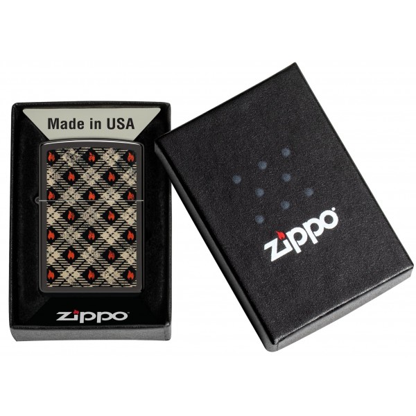 Запальничка ZIppo Tartan Design 46944