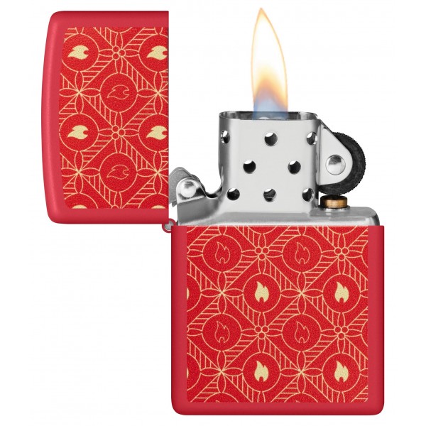 Запальничка Zippo Festive Flame Design 46951
