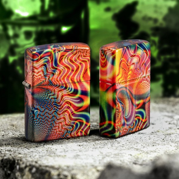 Зажигалка Zippo Fusion Waves Design 46956