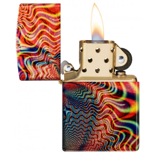 Зажигалка Zippo Fusion Waves Design 46956