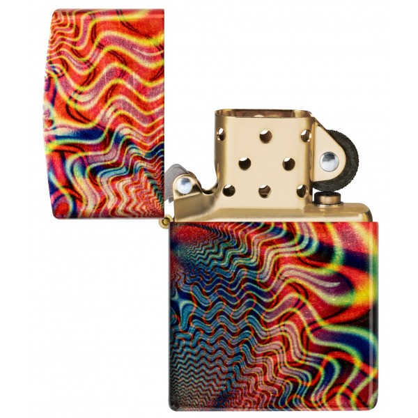 Зажигалка Zippo Fusion Waves Design 46956