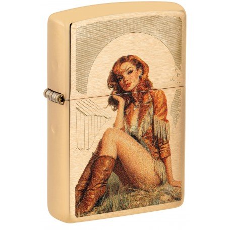 Запальничка Zippo Western Pinup Design 46962