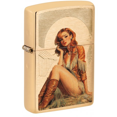 Запальничка Zippo Western Pinup Design 46962