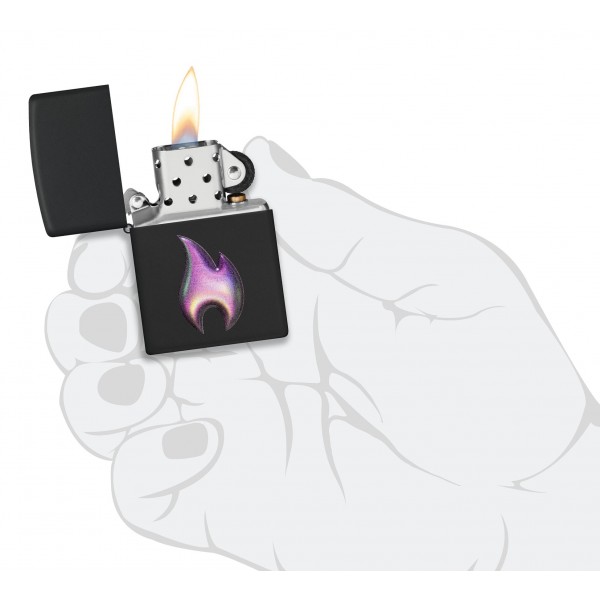 Запальничка Zippo Texture Flame Design 46965