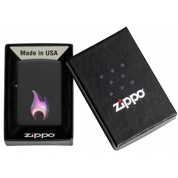 Запальничка Zippo Texture Flame Design 46965