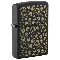 Зажигалка Zippo Leopard Skulls Design 47001