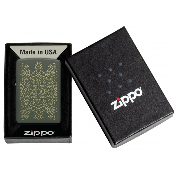 Зажигалка Zippo Floral Mandala Design 47007