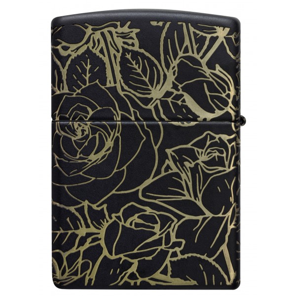 Зажигалка Zippo Queen of Bud Dark Roses Design 47107