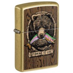 Запальничка Zippo Rietveld® Fishing is Life Design 47111