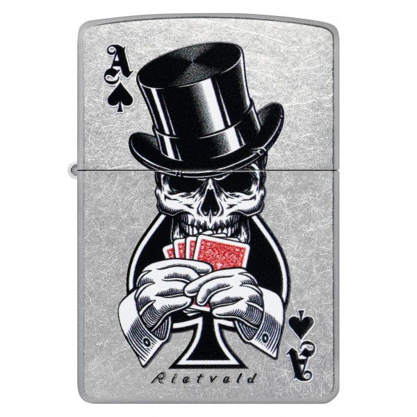 Запальничка Zippo Rietveld® Ace of Spades Design 47112