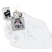 Запальничка Zippo Rietveld® Ace of Spades Design 47112